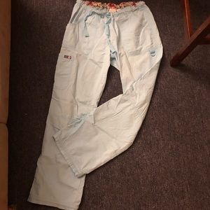 Koi light blue scrub pants